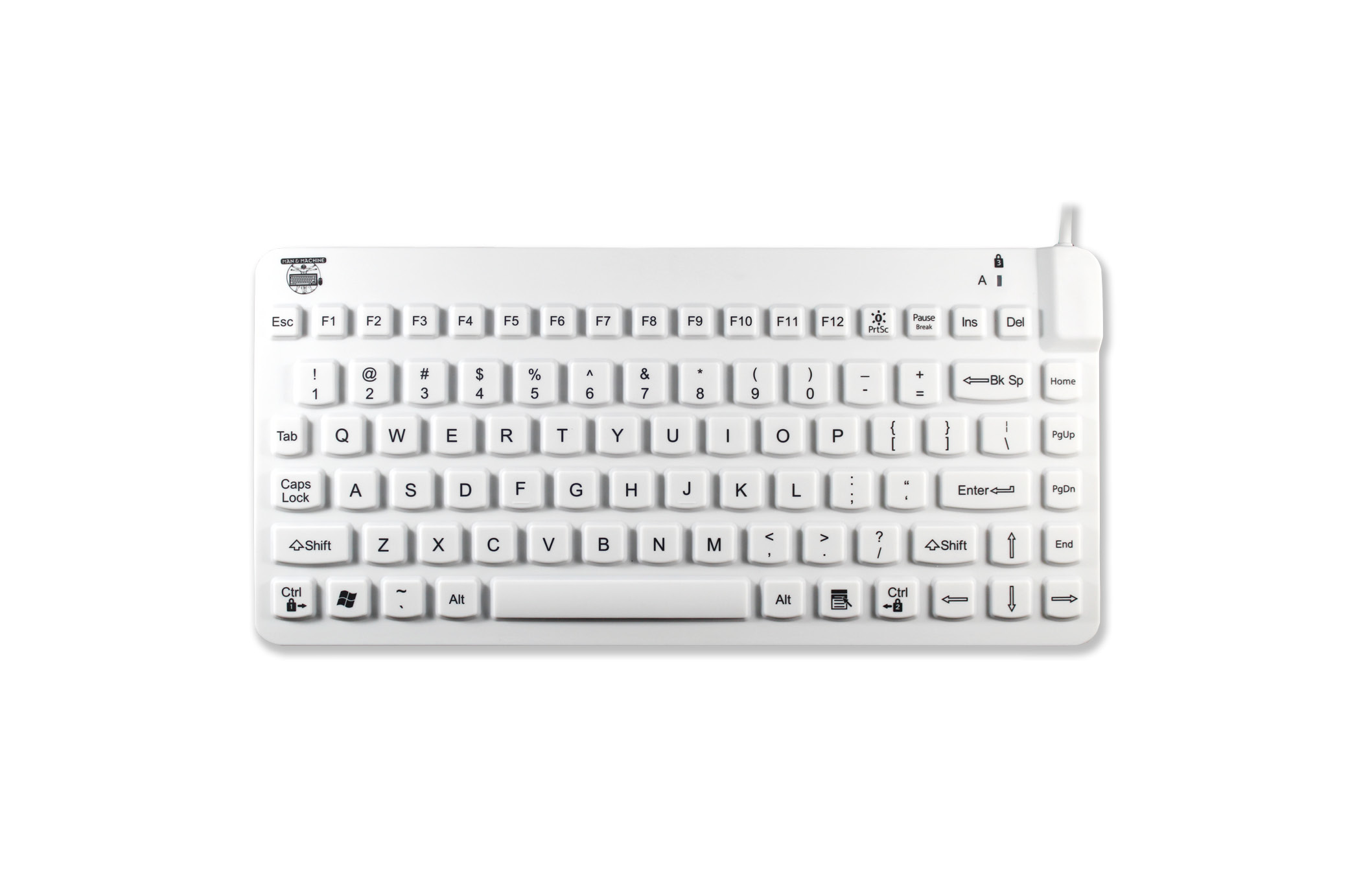 Man & Machine SlimCool LP Tastatur (DE)