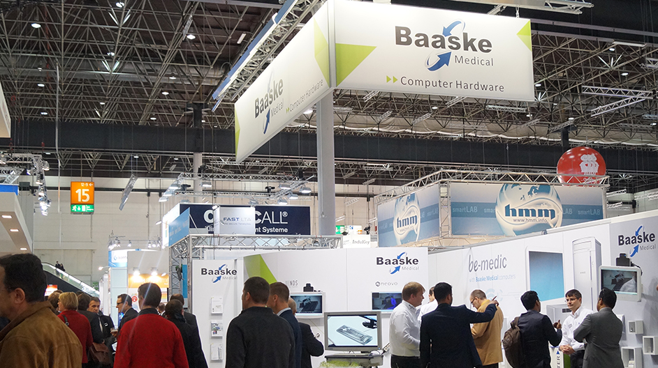 Besuch der Messe Medica