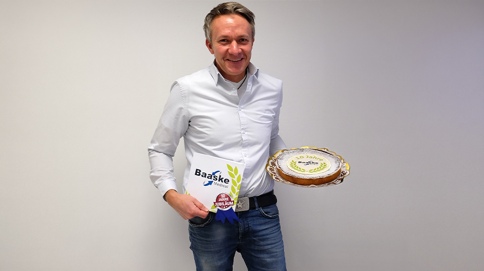 Firmenjubiläum 10 Jahre Baaske Medical